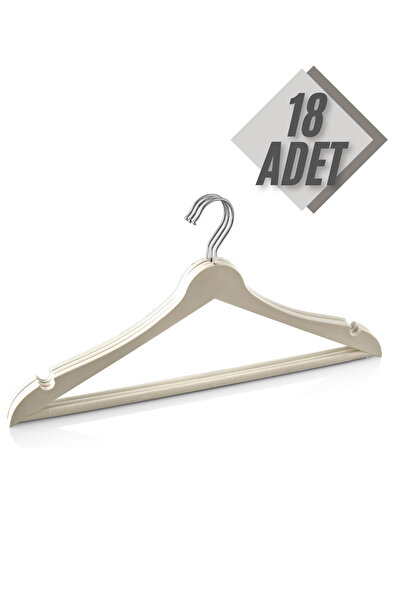 Beray 18 komada plastičnih vešalica za odeću u obliku drveta, A-kvaliteta, be...