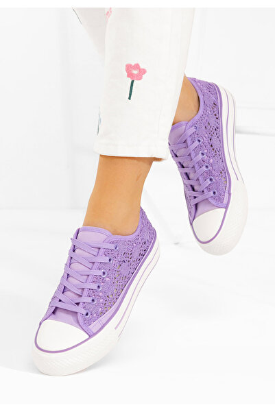 B T Shoes Γυναικεία sneakers Mylanca μωβ