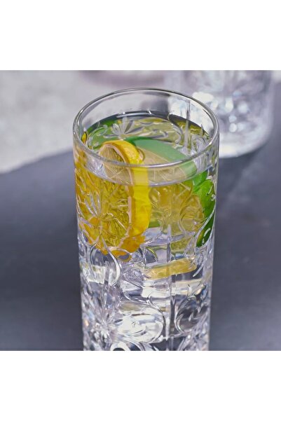 Generic 6-Piece Crystal Glass Tumbler Set - 368 ml