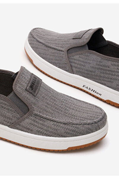 B T Shoes Šedé pánské espadrilky Felix