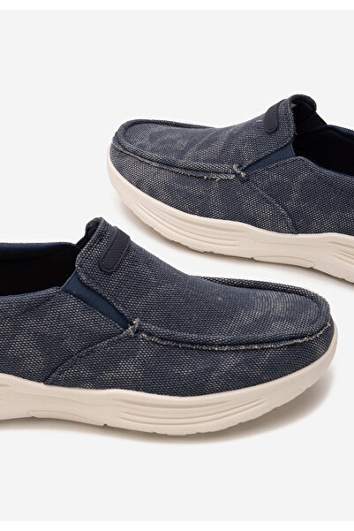 B T Shoes Tmavě modré pánské polobotky Wyatt V2