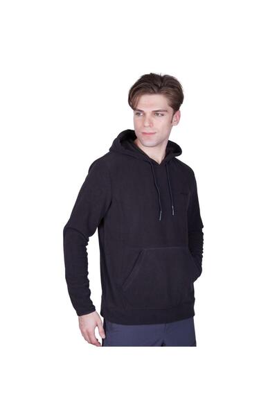 Alpinist Cliff Men's Hooded Fleece Black (600509)