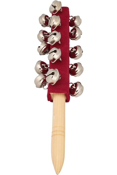 MegArya Belle Vous Jingle Bell Wrist & Ankle Band Set in 6 Colours (12 Pack) Multicolour Musical Instrument