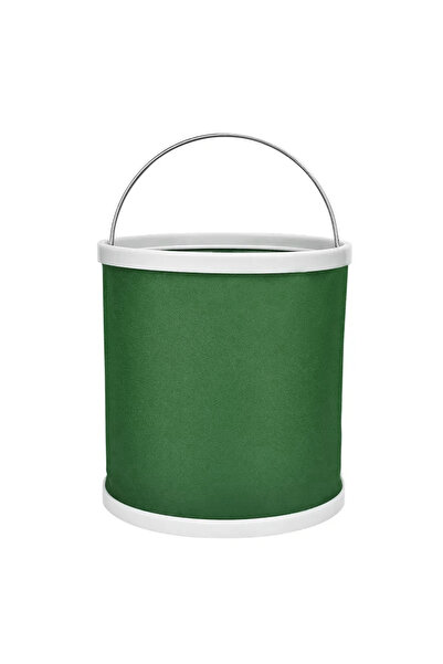 Genel Markalar Katlanabilir Balıkçı Kovası 9 lt Haki