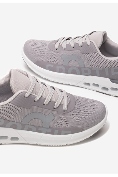 B T Shoes Šedé pánská sportovní obuv Rudy