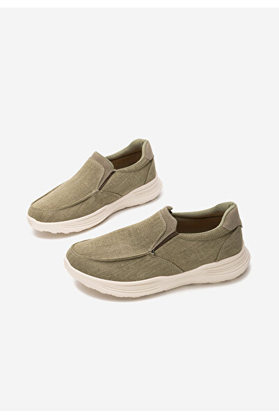 B T Shoes Zelené pánské polobotky Wyatt