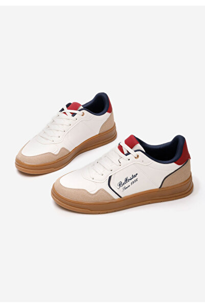 B T Shoes Sneakers barbati Brendan V3 albi