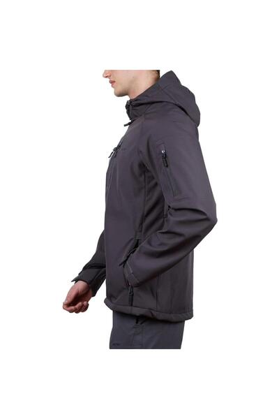 Alpinist Peak Softshell Men's Outdoor Coat Anthracite Anthracite