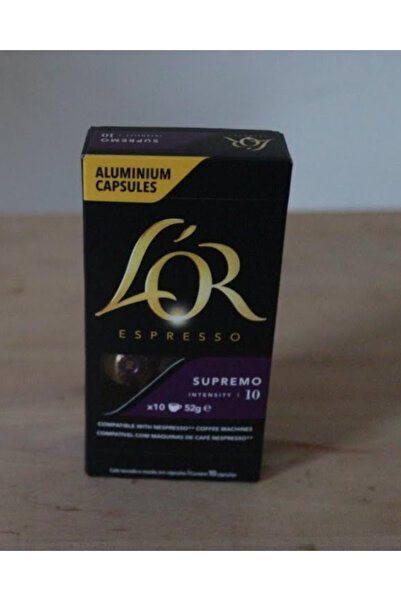 L'OR كبسولات لور إسبريسو سوبريمو ١٠ × ٥٢ جم