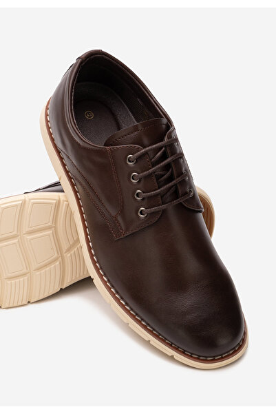 B T Shoes Hnedé pánské polobotky Marty