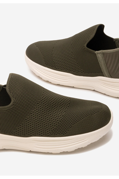 B T Shoes Khaki pánské polobotky Thano