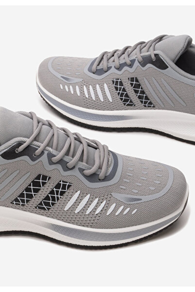 B T Shoes Šedé pánské tenisky Rodney