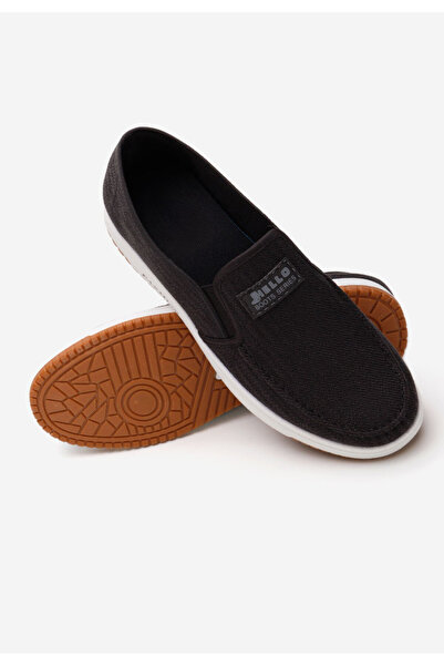 B T Shoes Felix men's black espadrilles
