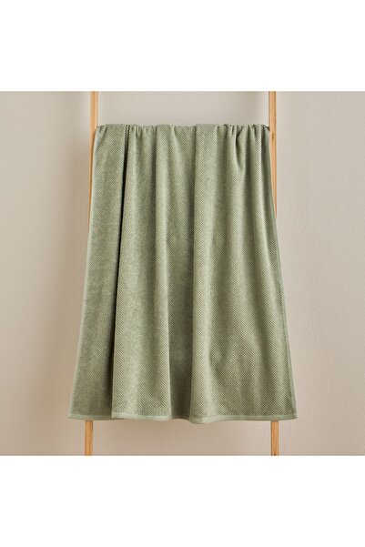 Generic Estella Popcorn 420 GSM Turkish Cotton Bath Towel - 70x140 cm