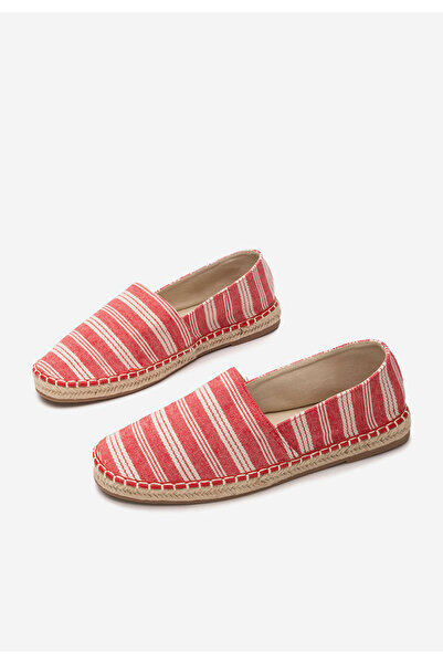 B T Shoes Jonie men's red espadrilles