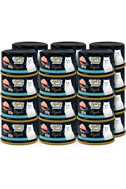 Fancy Feast ROYALE TENDER TUNA WHITEBAIT 85G (Pack of 24)