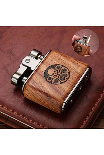 M Mazzanti Honest Benzinli Ahşap Çakmak