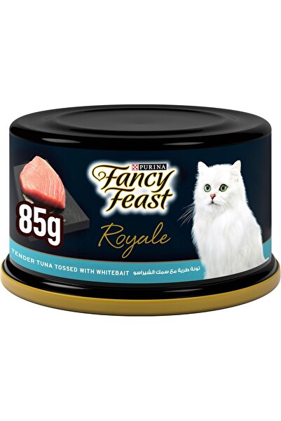 Fancy Feast ROYALE TENDER TUNA WHITEBAIT 85G (Pack of 24)