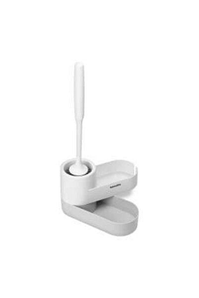Bewello Set perie de toaletă + sistem depozitare – 225 x 100 x 135 mm