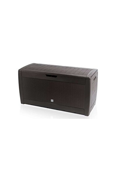 Prosperplast Garden Storage Chest, Dark Brown, 119x48x60 cm, Rato
