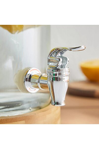 Generic موزع البندق مع حامل خشبي - 6 لتر