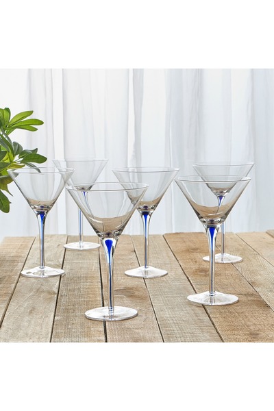Generic Raven 6-Piece Stem Glass Set - 375 ml