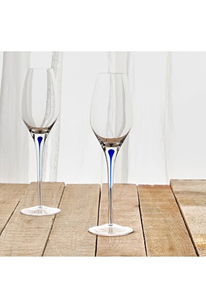 Generic Raven 6-Piece Flute Glass Set - 315 ml