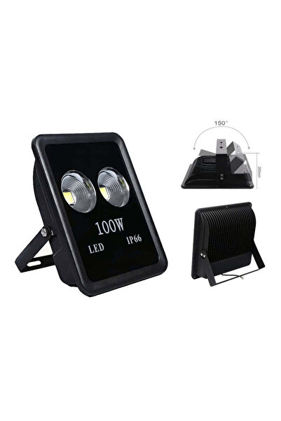 VTM Proiector LED 100W (2x50W) cu lumină albă rece 6400K