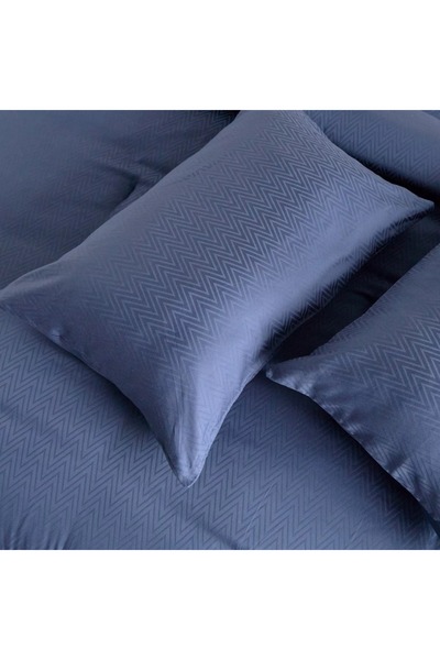 Generic Aspen Cotton Bamboo Sateen Jacquard 300 Thread Count 3-Piece Queen Comforter Set - 200x240 cm