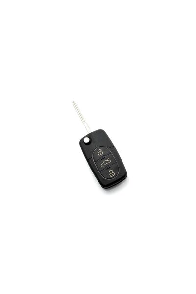 CarGuard Audi – Key Case Flip Type, with 3 Buttons – Battery 1616
