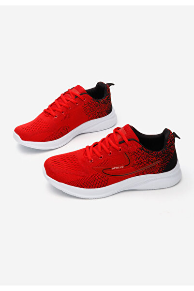 B T Shoes Issac men's red sports shoes