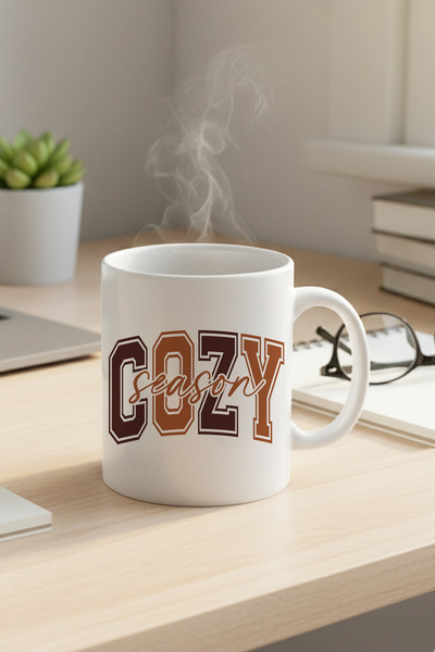 giftkonsept Autumn Theme Cozy Season Printed Gift Mug
