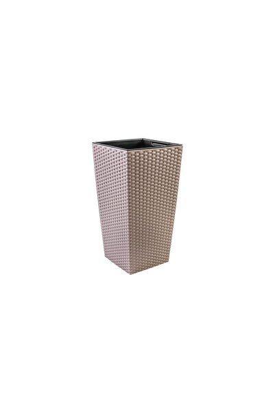 Prosperplast Διακοσμητική γλάστρα Prosperplast, σε όψη ρατάν, 22.622.642.2 cm...