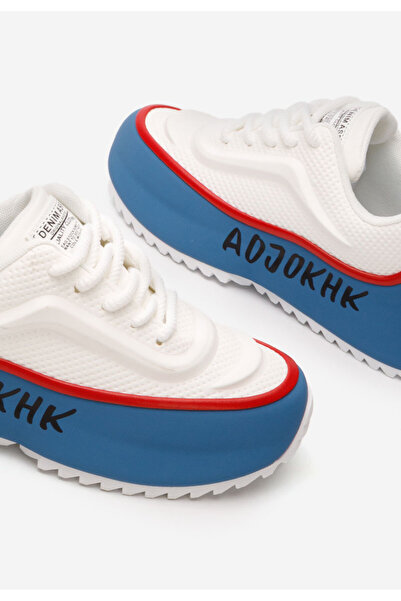 B T Shoes Bílé pánské tenisky Alvaro