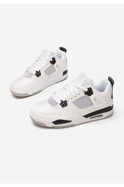 B T Shoes Bílé pánské tenisky Jimny V3