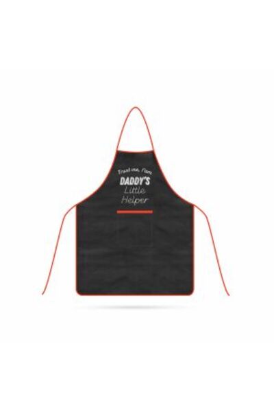 Garden of Eden Children's Apron Grill 44 x 60 cm Black