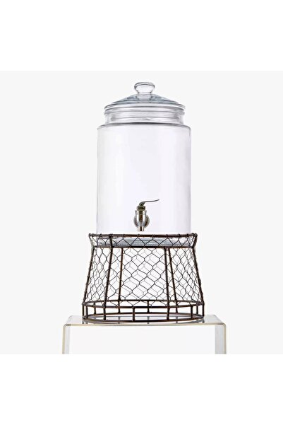 Generic Glass Beverage Dispenser - 5.7 L