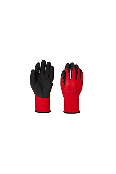 Mercaton Set 2 Manusi cu Palme Acoperite din Latex Calibru 13, Respirabile, R...