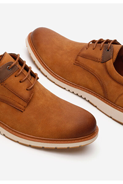 B T Shoes Hnedé pánské polobotky Augustus