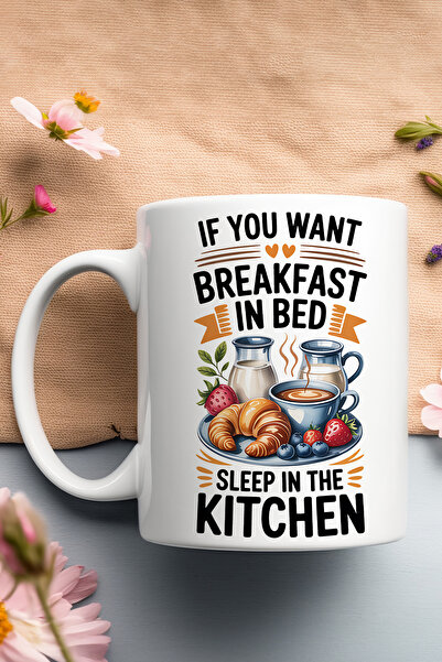 giftkonsept If You Want Breakfast Printed Gift Mug