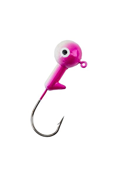 SAVEX Jighead - Zoka - Kurşunlu Olta İğnesi - (XH-A 02) - Pembe Beyaz - 21 Gr