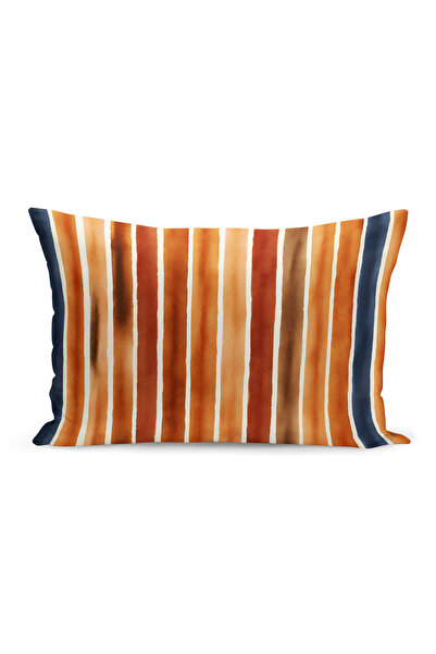 Bertille Home Φθινοπωρινή καρό σειρά με εμπριμέ κάλυμμα μαξιλαριού διπλής όψη...