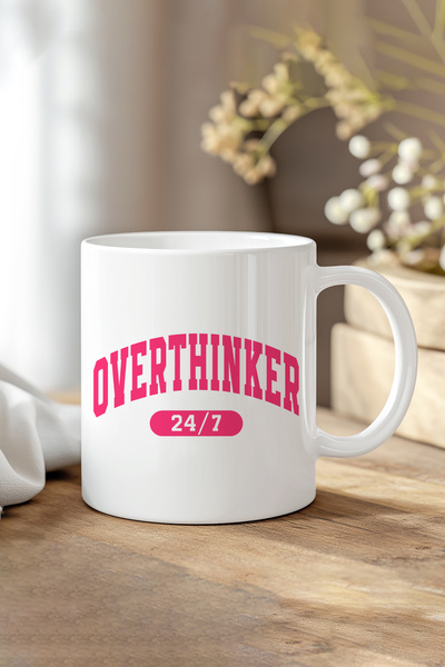 giftkonsept Overthinker 24/7 Printed Gift Mug