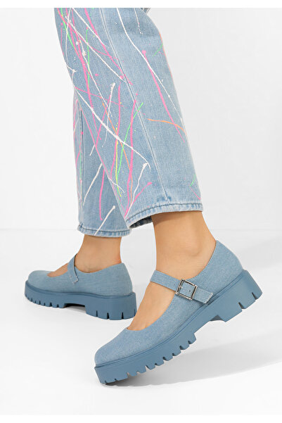 B T Shoes Denim dámske poltopánky Orias V2