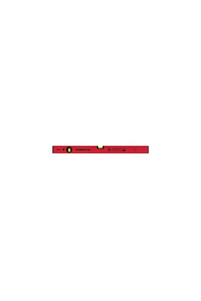 schedpol Schedpol spirit level, aluminum, with magnet, 2 bubbles, 40 cm