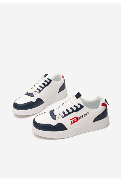 B T Shoes Bílé pánské tenisky Marius