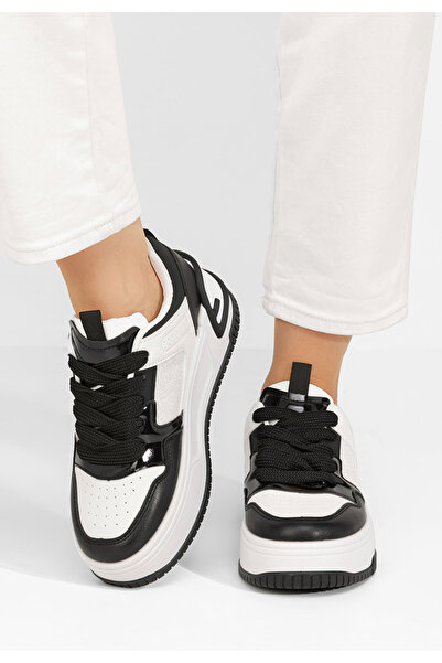 B T Shoes Sneakers με πλατφόρμα Jenyffer μαύρα