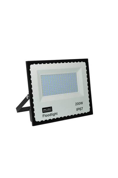VTM Proiector LED Mini 200W, 6400K, Negru - Iluminare puternică și eficientă