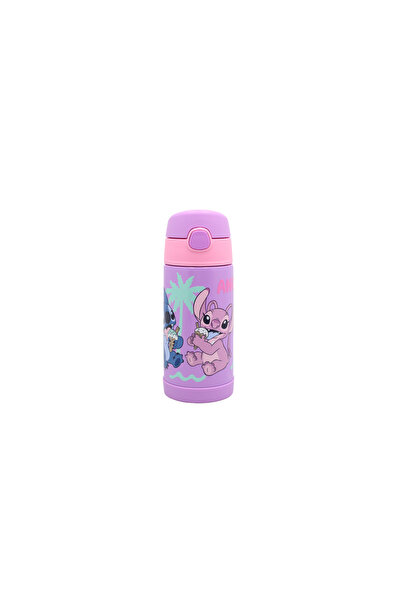 Stitch Stainless Steel Water Bottle 350ML (Double Wall) – Pink & Blue