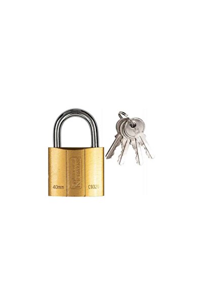 richmann Padlock golden, 40 mm, 4 keys, EXCLUSIVE